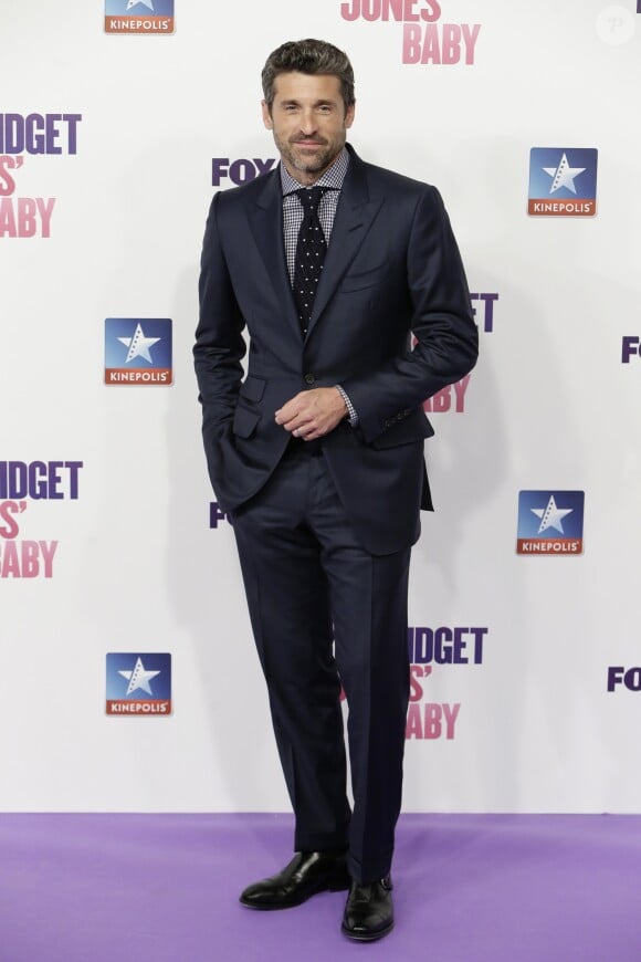 Patrick Dempsey à la Première du film ''Bridget Jones' Baby'' à Madrid, Espagne, le 9 septembre 2016.