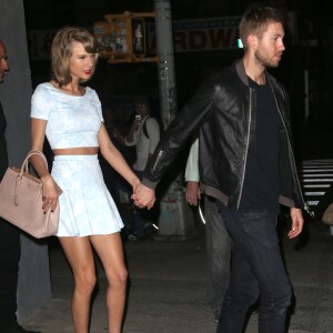 Taylor Swift et son petit ami Calvin Harris ont fait la fête ensemble à New York, le 26 mai 2015