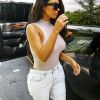 Kim Kardashian sexy en sous-vêtements transparents à Miami le 17 septembre 2016