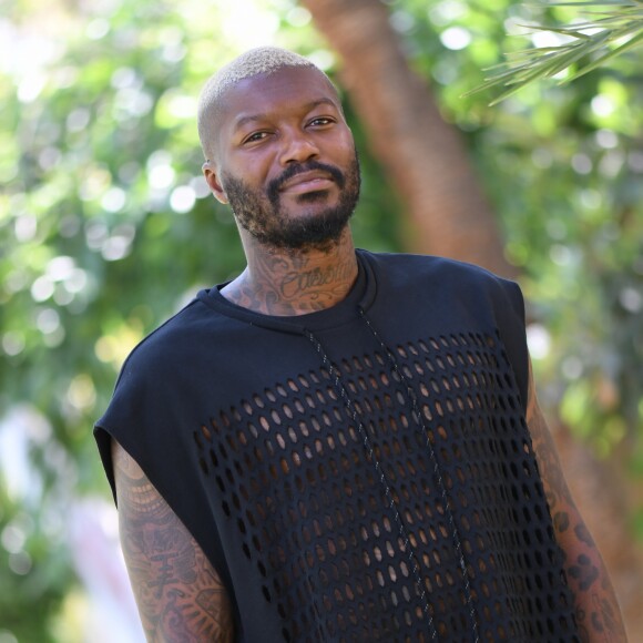 Exclusif - Djibril Cissé pose à Marrakech au Maroc le 4 juin 2016. © Rachid Bellak/Bestimage