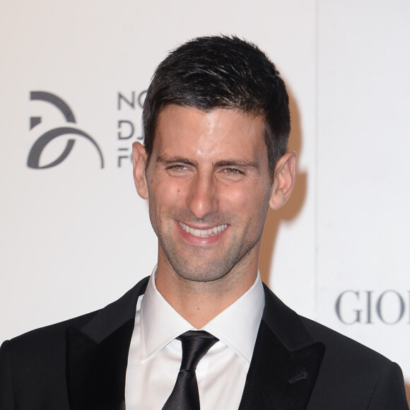 Novak Djokovic au gala de charité de la fondation Novak Djokovic (sponsorisé par Giorgio Armani) au château des Sforza à Milan, Italie, le 20 septembre 2016