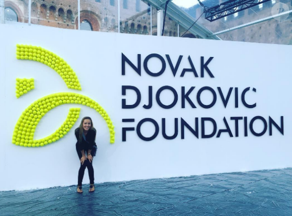 Inauguration de la fondation de Novak Djokovic à Sophia Antipolis, la Mouratoglou Tennis Academy, le 19 septembre 2016