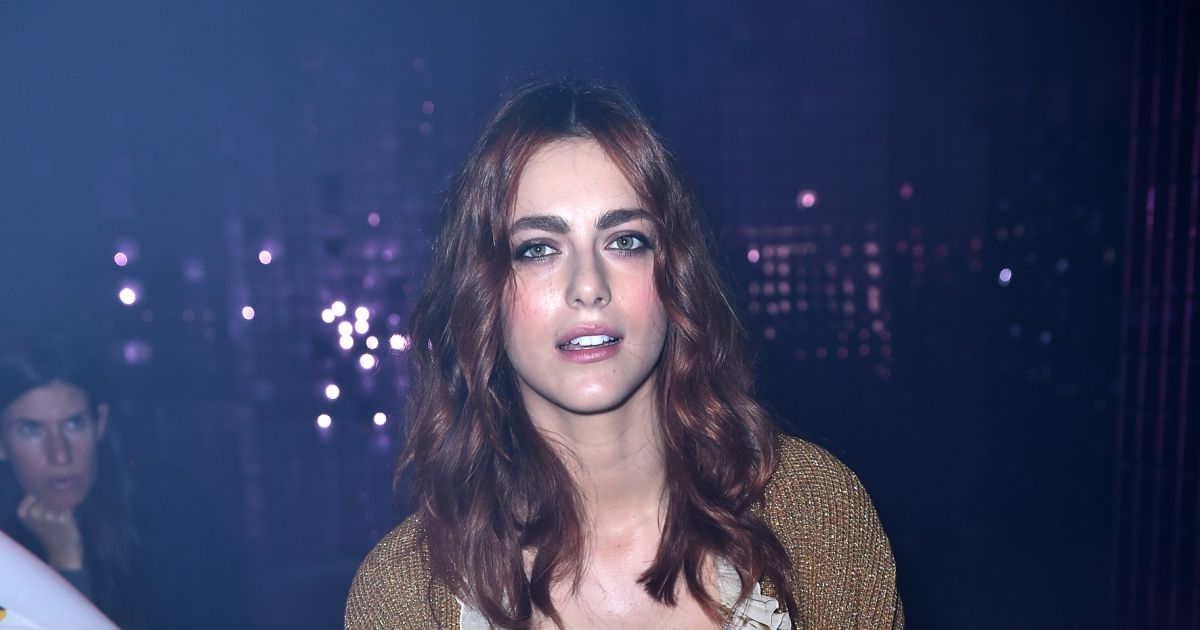 Miriam Leone au défilé Gucci à Milan, le 21 septembre 2016. - Purepeople