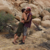 Paris Jackson et son chéri Michael Snoddy lors d'un romantique séjour au parc national de Joshua Tree en Californie. Photo publiée sur Instagram le 21 septembre 2016