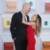 Mike Caussin et sa femme Jana Kramer lors du "51st Annual ACM Awards" à l'hôtel MGM de Las Vegas le 3 Avril 2016.© Mjt/AdMedia via ZUMA Wire / Bestimage