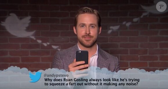 Ryan Gosling - Mean Tweets, septembre 2016.