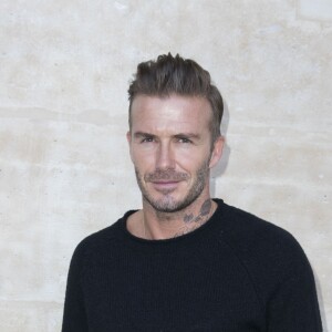 David Beckham au défilé de mode Louis Vuitton Hommes printemps-été 2017 au Palais Royal à Paris le 23 juin 2016. © Olivier Borde / Bestimage