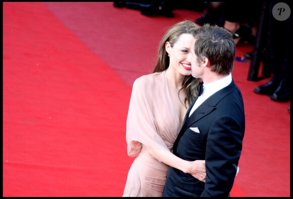 Angelina Jolie et Brad Pitt à Cannes en 2009.