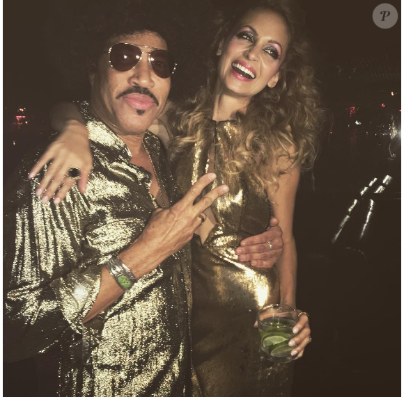 Lionel Richie fête les 35 ans de sa fille Nicole. Photo publiée sur Instagram le 25 septembre 2016
