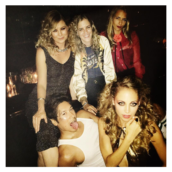 Ellen Pompeo fête les 35 ans de Nicole Richie. Photo publiée sur Instagram le 25 septembre 2016