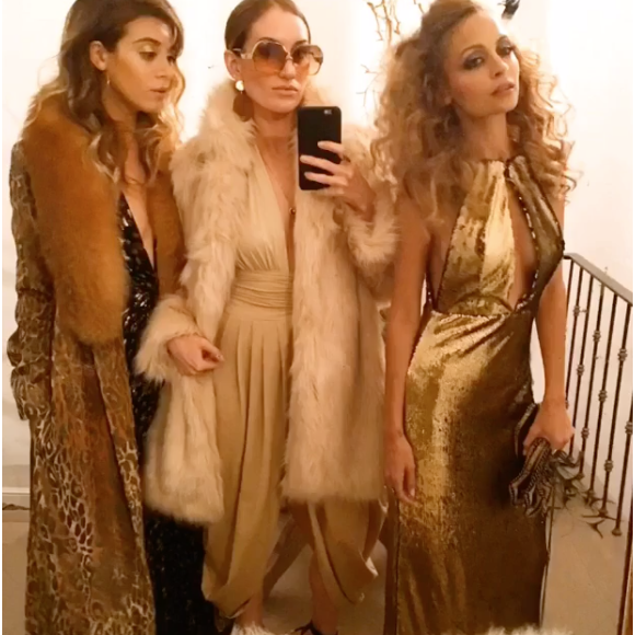 Nicole Richie fête ses 35 ans entourée de tous ses célèbres amis lors d'une soirée disco à l'hôtel The Standard. Image extraite d'une vidéo publiée sur Instagram le 25 septembre 2016