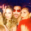 Nicole Richie fête ses 35 ans entourée de tous ses célèbres amis et son père Lionel Richie lors d'une soirée disco à l'hôtel The Standard. Image extraite d'une vidéo publiée sur Instagram le 25 septembre 2016