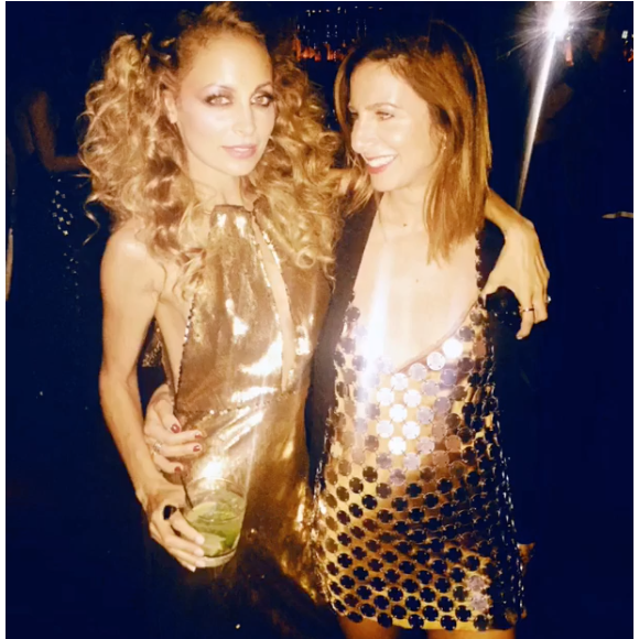 Nicole Richie fête ses 35 ans entourée de tous ses célèbres amis lors d'une soirée disco à l'hôtel The Standard. Image extraite d'une vidéo publiée sur Instagram le 25 septembre 2016