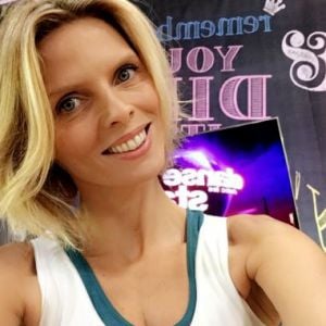 Sylvie Tellier lors de sa première répétition pour "Danse avec les stars 7", lundi 26 septembre 2016