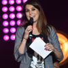 Karine Ferri - Les 12 finalistes de 'The Voice' saison 4 chantent pour l'association "Tout Le Monde Chante Contre Le Cancer" pour les enfants malades à Disneyland Paris le 29 mars 2015.