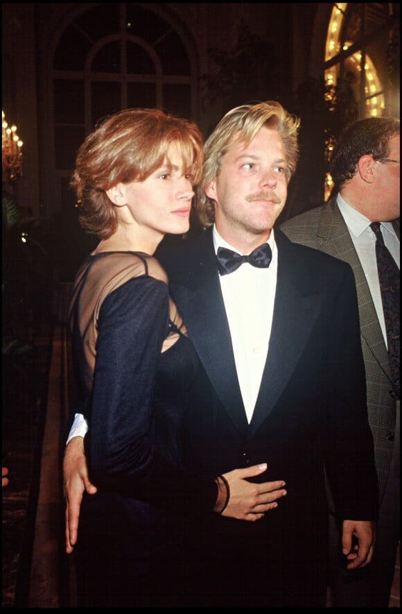 Kiefer Sutherland et Julia Roberts à Deaville en 1990