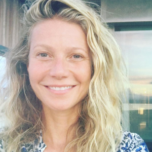 Gwyneth Paltrow pose sans maquillage sur Instagram le 27 septembre 2016.