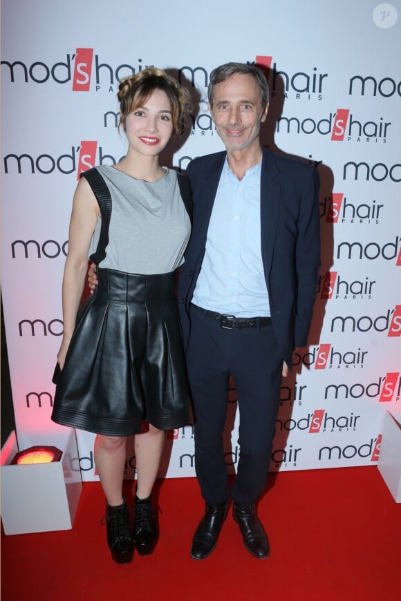 Exclusif - Alix Bénézech et Alain Viot (président de Mod's Hair) - Inauguration du nouveau salon de coiffure "Studio" de Mod's Hair" à Paris, le 26 septembre 2016. © CVS/Bestimage