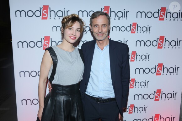 Exclusif - Alix Bénézech et Alain Viot (président de Mod's Hair) - Inauguration du nouveau salon de coiffure "Studio" de Mod's Hair" à Paris, le 26 septembre 2016. © CVS/Bestimage