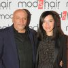 Exclusif - Guillaume Bérard (cofondateur de Mod's Hair) et Sylvie Hoarau (du groupe Brigitte) - Inauguration du nouveau salon de coiffure "Studio" de Mod's Hair" à Paris, le 26 septembre 2016. © CVS/Bestimage
