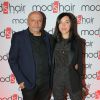 Exclusif - Guillaume Bérard (cofondateur de Mod's Hair) et Sylvie Hoarau (du groupe Brigitte) - Inauguration du nouveau salon de coiffure "Studio" de Mod's Hair" à Paris, le 26 septembre 2016. © CVS/Bestimage