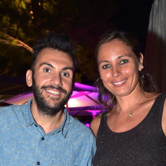 Exclusif - Laurent Ournac et Séverine Beltrame, parrains de la Ligue Contre l'Obésité, lors de la soirée au Domaine de Verchant à Montpellier. Le 10 septembre 2016. © Giancarlo Gorassini / Bestimage