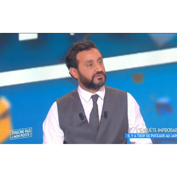 Touche pas à mon poste, le 29 septembre 2016 sur C8. Ici Cyril Hanouna.