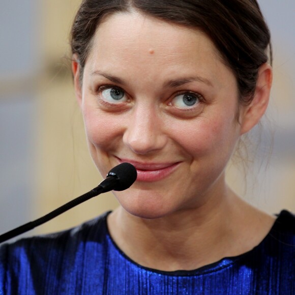 Exclusif -  L'actrice Marion Cotillard lance l'opération écologie internationale "Darwin Alerte" pour protéger la planète, à Bordeaux, France, le 10 septembre 2016, à l'occasion du Congres "Ocean Climax" © Bernard- Cottereau/Bestimage