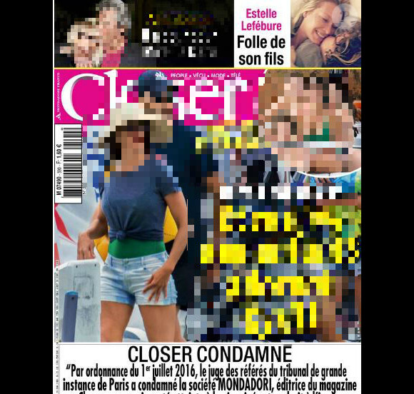 Magazine Closer du 30 septembre 2016