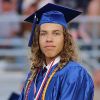 Joseph Baena, le fils illégitime de Arnold Schwarzenegger, reçoit le diplôme de son école à Riverside, le 28 mai 2015