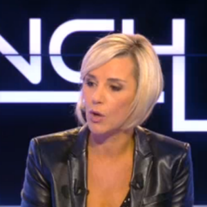 Laurence Ferrari interviewe Nathalie Kosciusko-Morizet dans "Punchline" sur C8. Le 2 octobre 2016.