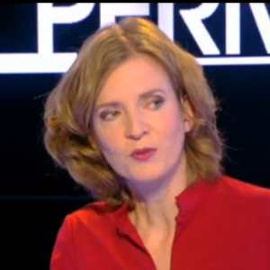 Laurence Ferrari interviewe Nathalie Kosciusko-Morizet dans "Punchline" sur C8. Le 2 octobre 2016.