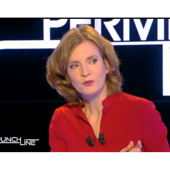 Laurence Ferrari interviewe Nathalie Kosciusko-Morizet dans "Punchline" sur C8. Le 2 octobre 2016.