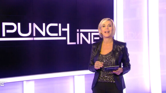 Laurence Ferrari interviewe Nathalie Kosciusko-Morizet dans "Punchline" sur C8. Le 2 octobre 2016.