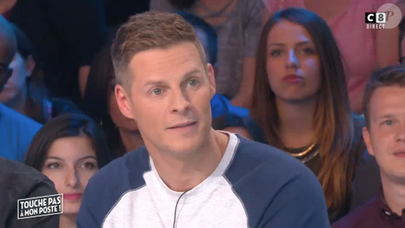 Matthieu Delormeau a "pécho" ! Il raconte tout dans "Touche pas à mon poste" sur C8. Le 3 octobre 2016.