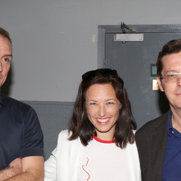 Exclusif - Natasha St-Pier et le cardiologue pédiatrique Damien Bonnet soutiennent l'association "Petit Coeur de Beurre" lors du week-end de la Cardiopathie Congénitale à la caserne des pompiers de Malar à Paris le 1er octobre 2016.