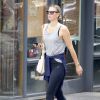 Maria Sharapova se promène avec un ami dans le quartier de Soho à New York City, New York le 11 septembre 2016.