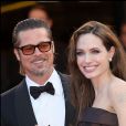 Brad Pitt et Angelina à Cannes en 2011.