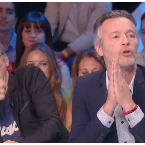 Jean-Michel Maire gaffe sur le couple d'Enora Malagré. "Touche pas à mon poste" sur C8. Le 5 octobre 2016.