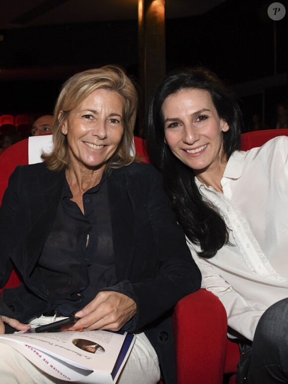 Semi-Exclusif - Claire Chazal et Marie Drucker - Lancement du mouvement apolitique "Fraternité Générale !", issu de la société civile pour exprimer la fraternité à travers des actions culturelles, artistiques et citoyennes. Paris, le 20 septembre 2016 © Pierre Perusseau / Bestimage