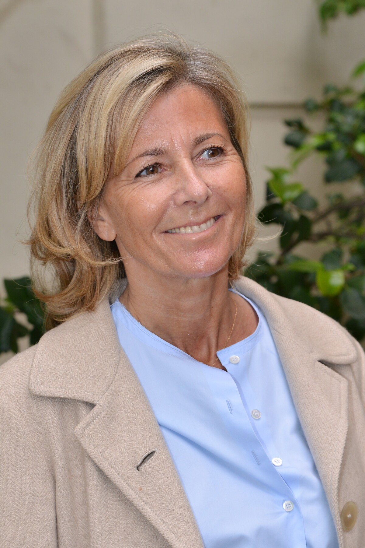 Photo Claire Chazal à la conférence de presse de la Flamme Marie Claire à l hôtel Marois dans