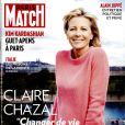 Retrouvez l'intégralité de l'interview de Claire Chazal dans le magazine  Paris Match . En kiosques le 6 octobre 2016.