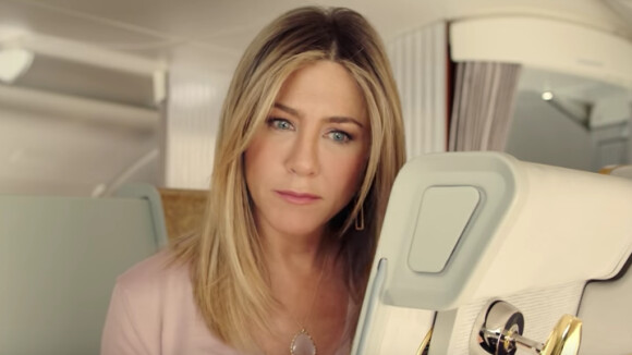 Publicité de la compagnie aérienne Emirates avec Jennifer Aniston - 2016