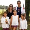 Semi-exclusif - Louis Alphonse de Bourbon (Luis Alfonso de Borbon), duc d'Anjou, avec sa femme Maria Margarita et leurs enfants Eugenie, Louis et Alphonse en vacances à Cadix, Sotogrande, Espagne, le 28 août 2016.