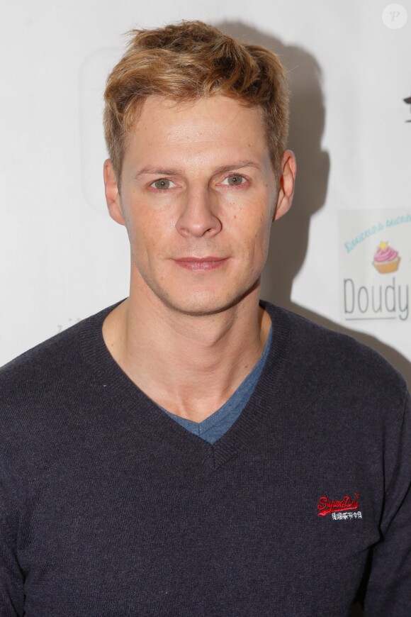 Exclusif - Matthieu Delormeau - Photocall du concert de Alban Bartoli au VIP Room à Paris, le 7 décembre 2014.