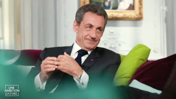Nicolas Sarkozy dans "Une ambition intime" sur M6. Le 9 octobre 2016.