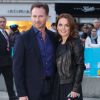 Geri Halliwell (Geri Horner) et son mari Christian Horner - Arrivée des people au vernissage de l'exposition "Exhibitionism" consacrée aux Rolling Stones à la Saatchi Gallery de Londres, le 4 avril 2016.