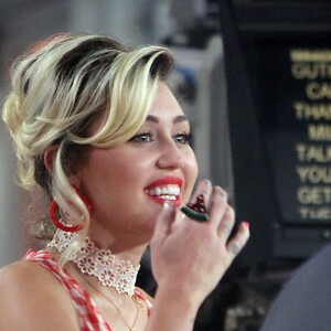 Miley Cyrus au Today Show à New York le 16 septembre 2016