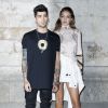Gigi Hadid et son compagnon Zayn Malik au défilé de mode prêt-à-porter printemps-été 2017 "Givenchy" à Paris. Le 2 octobre 2016 © Olivier Borde / Bestimage