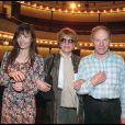 Marie entourée de ses parents Jean-Louis et Nadine Trintignant, à Paris le 1er mai 1999.